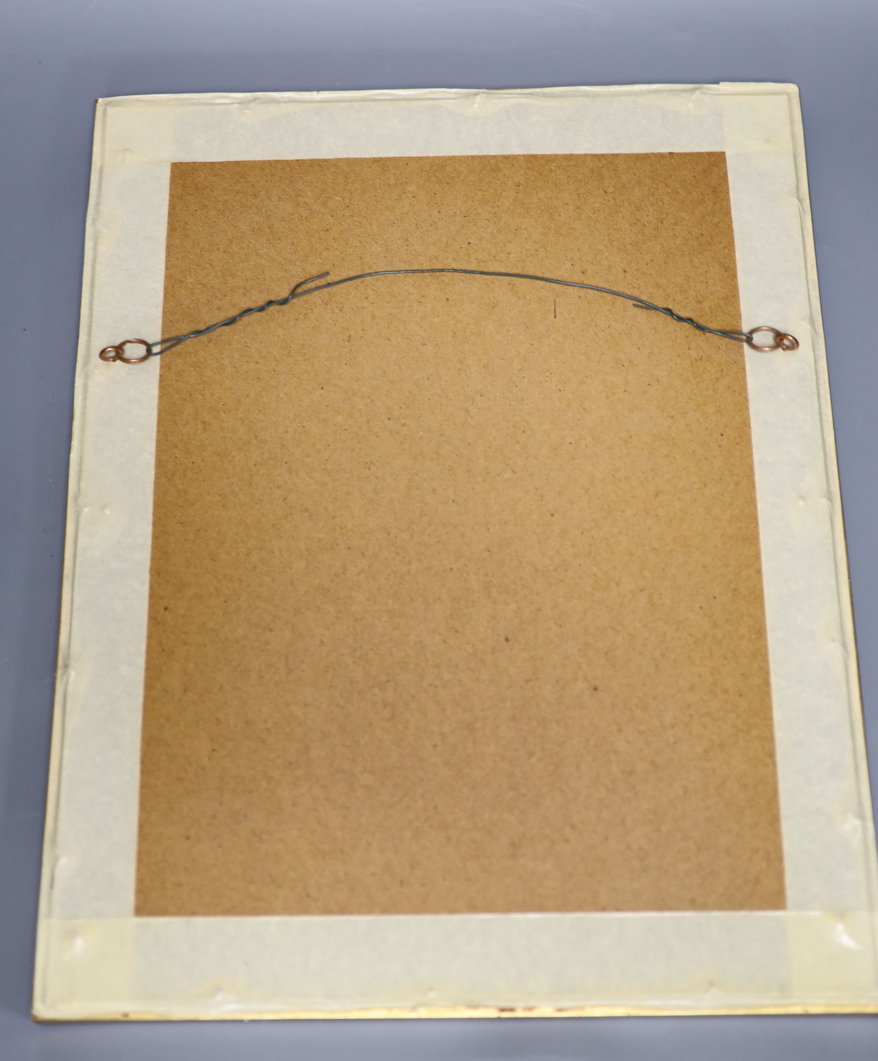 A 19th century framed sampler, dated 1823, 41 x 32cm